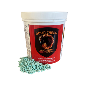 Dose2Cheval traitement anti-bistre pour conduits de fumée à granulés de bois