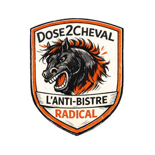 Logo Dose2Cheval, solution professionnelle de traitement du bistre pour conduits de chauffage au bois